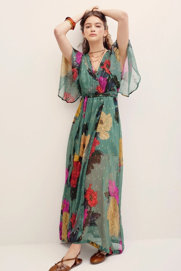 VESTIDO ANDREA ROSE Verde