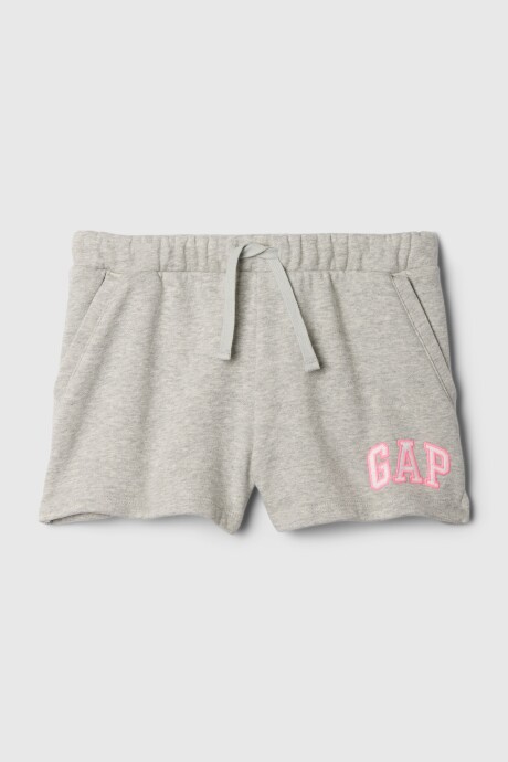 Short Logo Gap Niña Light Heather Grey B08