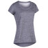 T-SHIRT BASIC GIRLS TRNG rosa pot melang GRIS MELANGE MEDIO