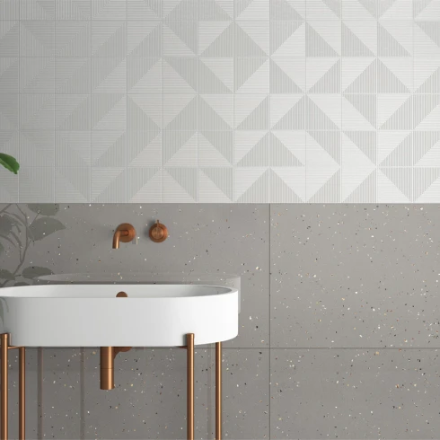 Porcelanato Gris Monolítico Pulido 60X120Cm Piso Pared GAMAS DE GRIS