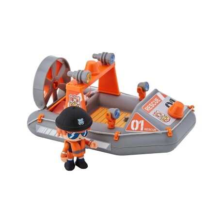 Muñeco Pinypon Bote rescatista con accesorios Muñeco Pinypon Bote rescatista con accesorios