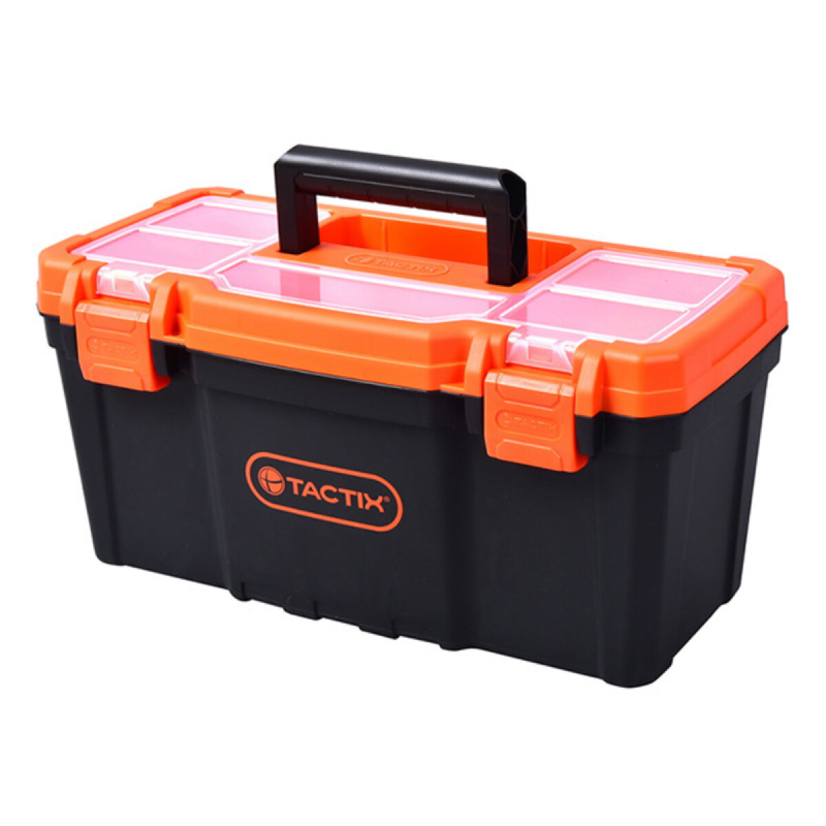 Caja herramientas 22" tapa transpar. broche plast. - TT0218 