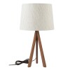 LAMPARA IMBUIA CUP BEIGE CL COMB/MARRON P/MESA Unica