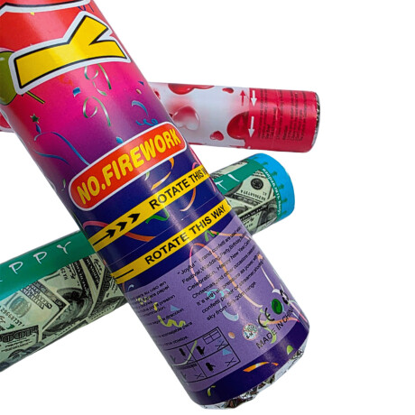 Set N53 Cañon Lanza Papelitos Confeti X12 Fiesta Set N53 Cañon Lanza Papelitos Confeti X12 Fiesta