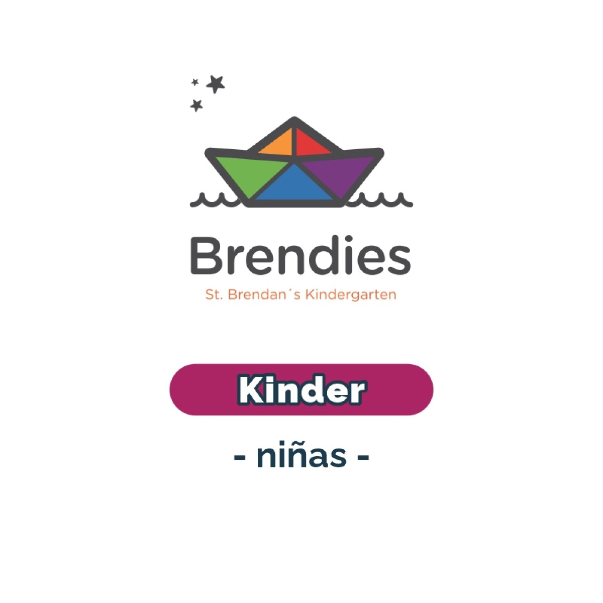 Lista de materiales - Brendies Kinder niñas SB 