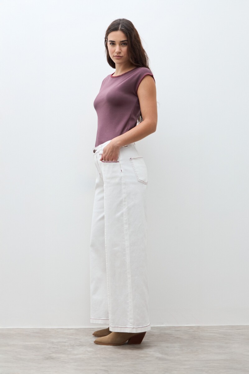 Jean culotte Mavis crudo