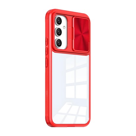 Protector Case con Protector de Cámara Slide para Samsung Galaxy A15 Red