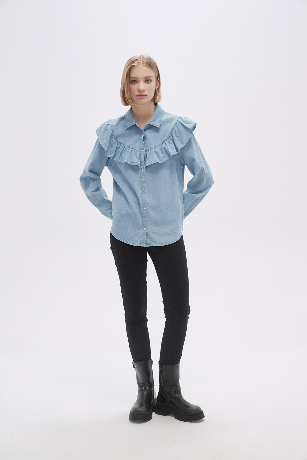 Camisa Dola Celeste