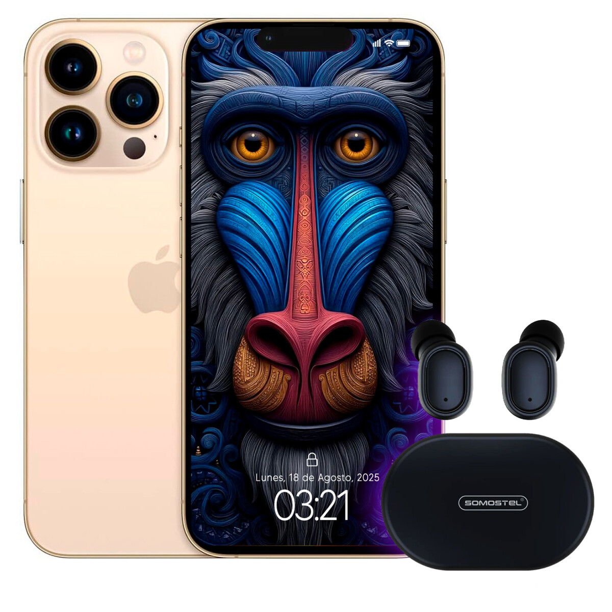 Iphone 13 Pro Max 128 Gb  + Regalo  - DORADO 