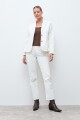 Blazer de pana crudo