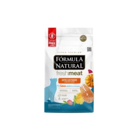 FORMULA NATURAL FRESH MEAT GATO CASTRADO SALMON X 10KILOS Formula Natural Fresh Meat Gato Castrado Salmon X 10kilos