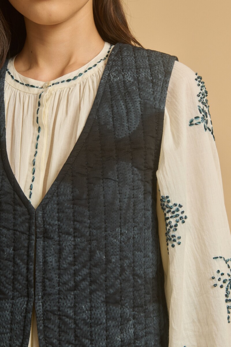 CHALECO GISO Indigo
