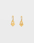Aros Argollas Bañada en Oro Argollas Bañadas En Oro - Dorado