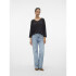 VMBRIANNA 3/4 V-NECK PULLOVER BOO REP BLACK