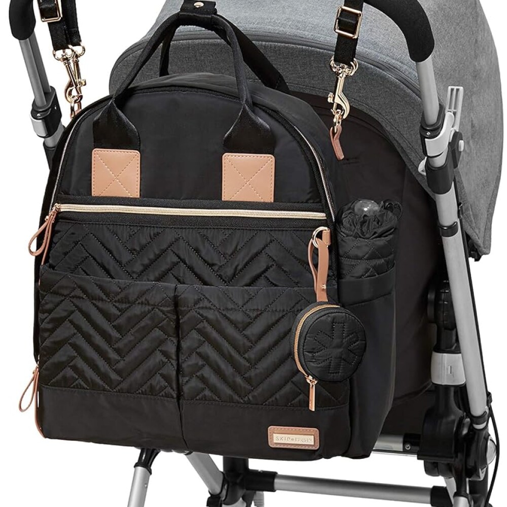 Mochila maternal SUITE skip hop Black Mochila maternal SUITE skip hop Black