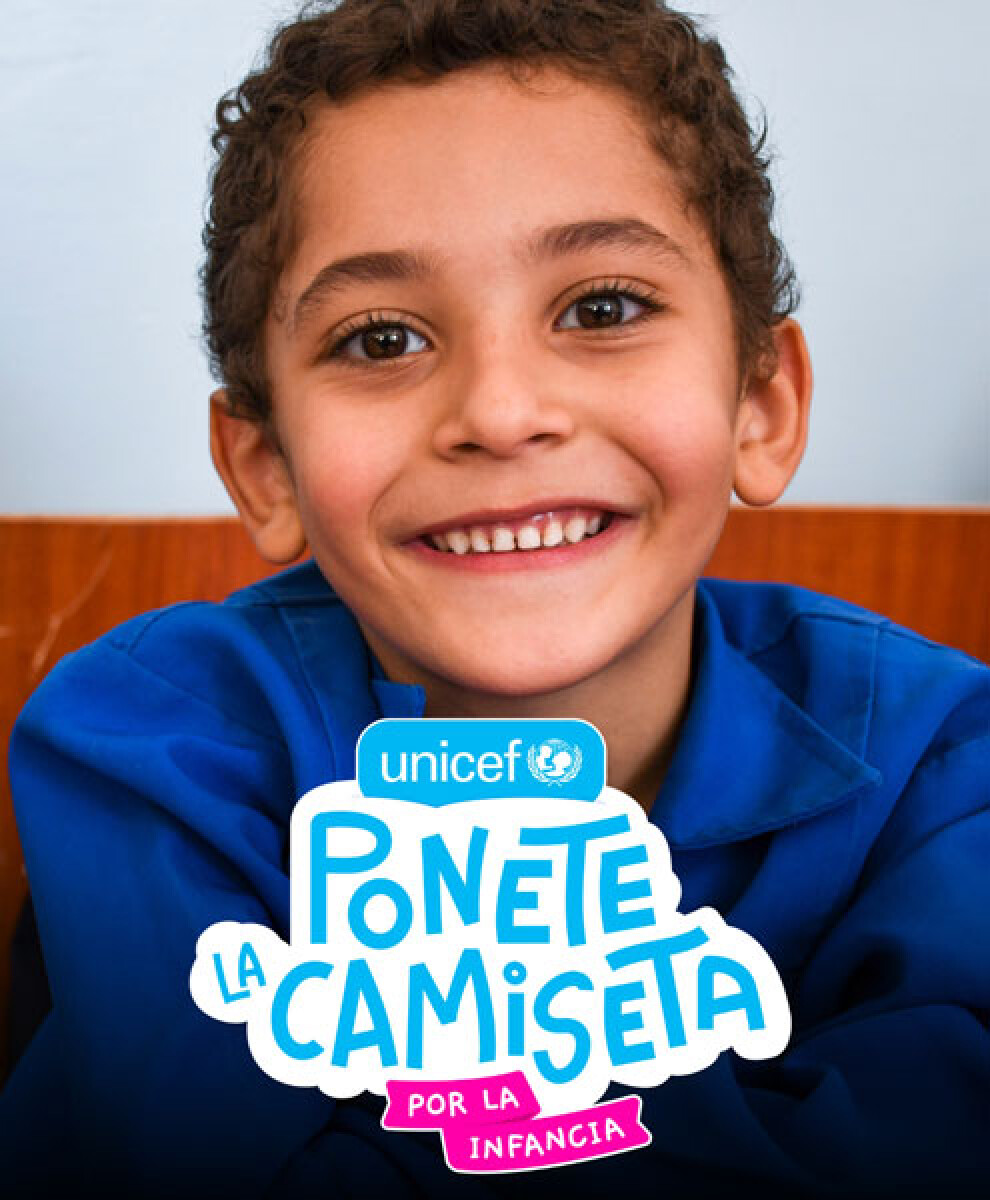 ¡Ponete la camiseta por la infancia! 