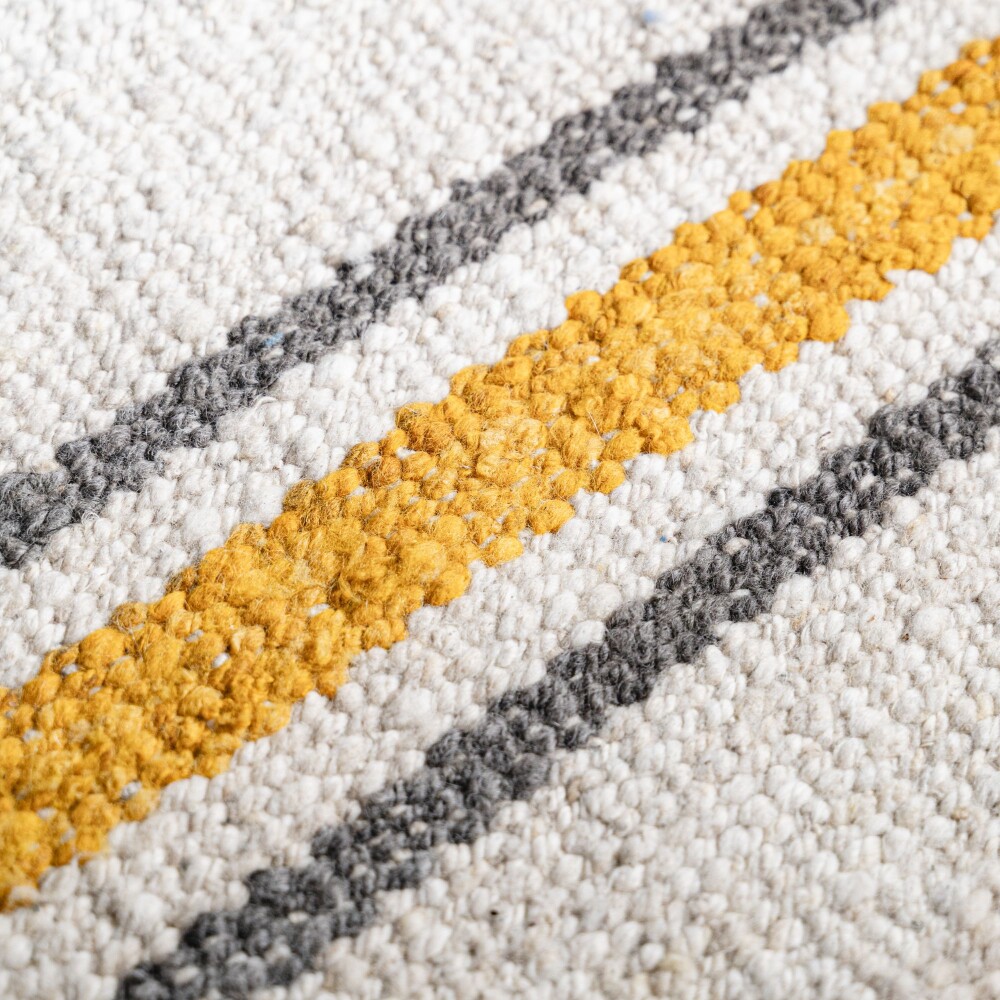 Alfombra Tristan, Raya mostaza Alfombra Tristan, Raya mostaza