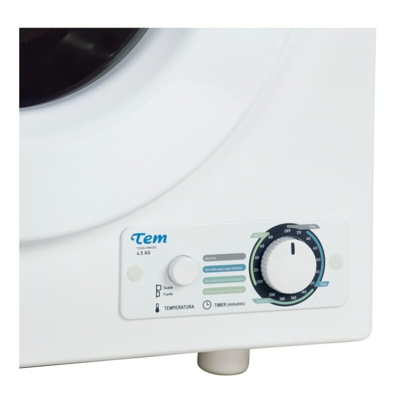 Secarropa Tem 4,5kg T1sse4.5w 4202 4 Programas Secarropa Tem 4,5kg T1sse4.5w 4202 4 Programas
