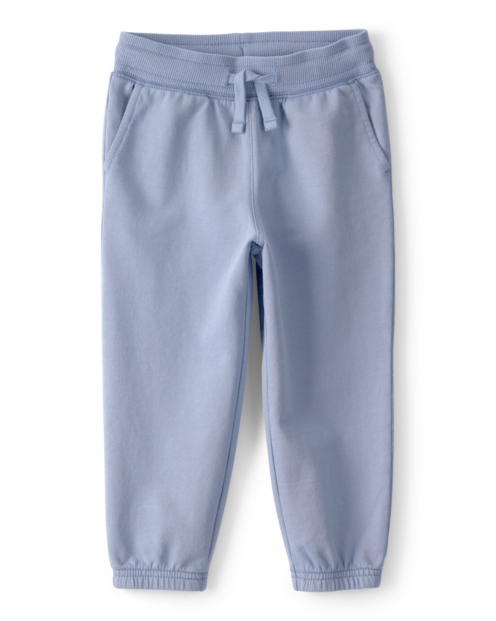 Pantalón deportivo de algodón, azul Sin color