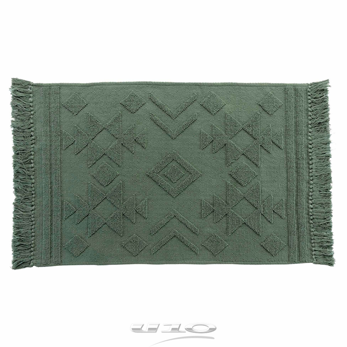 ALFOMBRA - ALGODON NATURAL-BEIGE JAQCUARD 