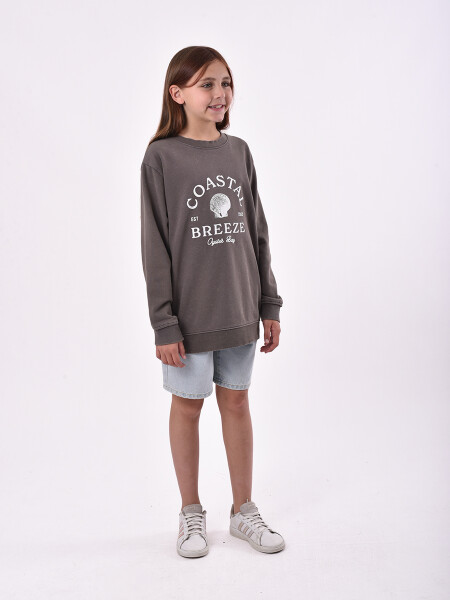 BUZO MILA GRIS OSCURO