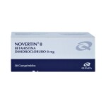 NOVERTIN 8 MG. CJ X 50 COMPRIMIDOS única