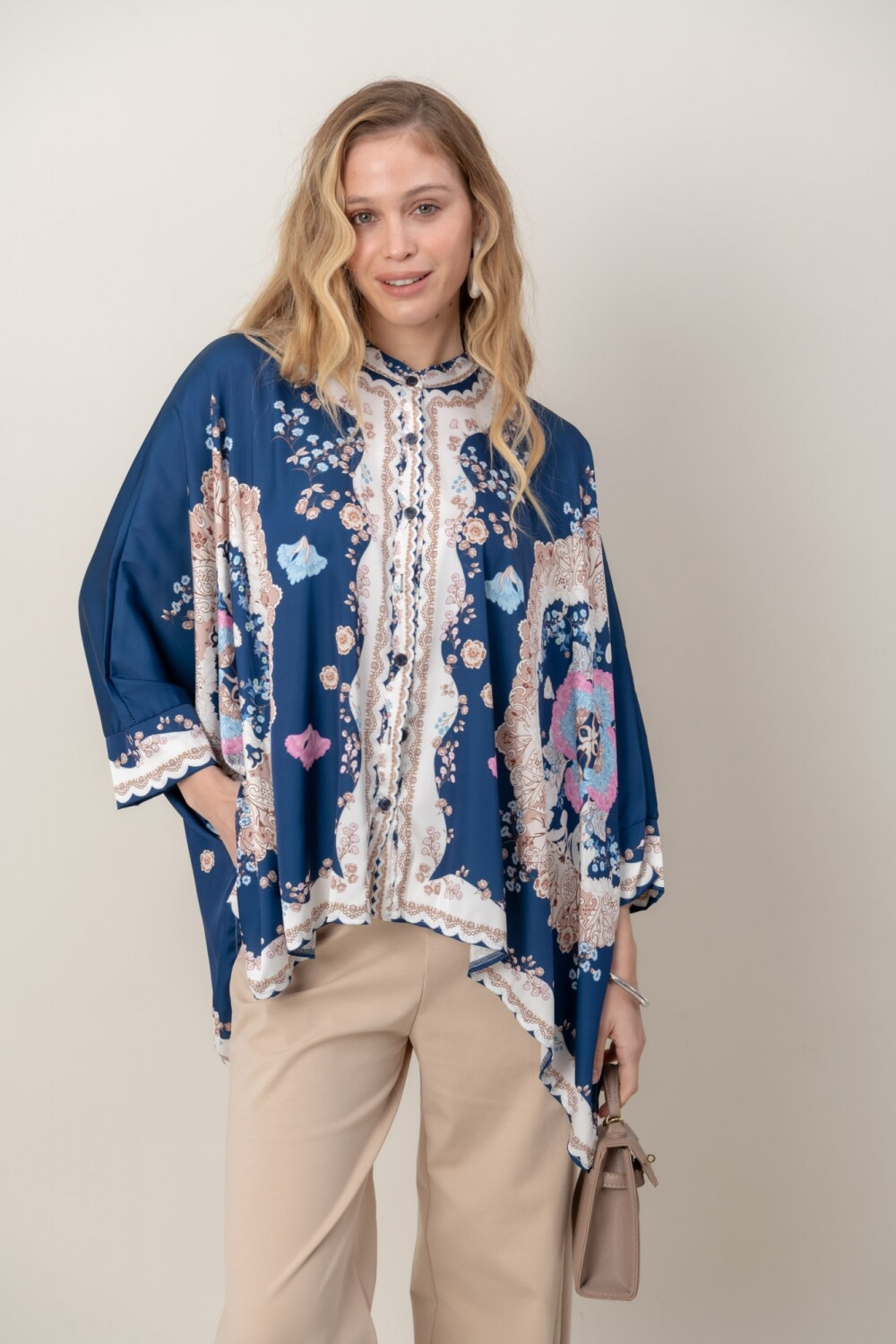 CAMISA MANDALA Azul