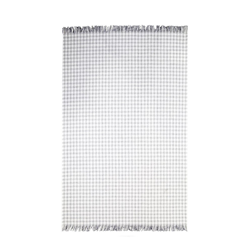 Set de 2 Repasadores Cuadros Gris 40 x 60 cm SET X2 REPASADORES 40X60CM CUADROS GRIS