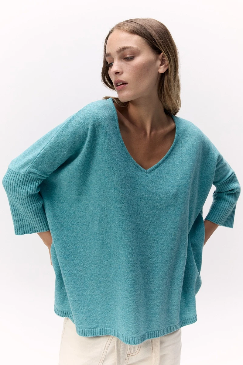 Sweater Venecia - Verde Agua 