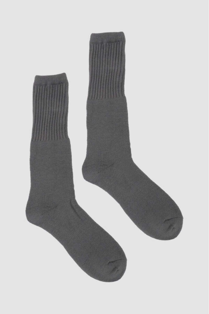 Medias abrigo work - Gris melange 