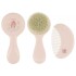 Set cepillo y peine KIKKABOO rosado
