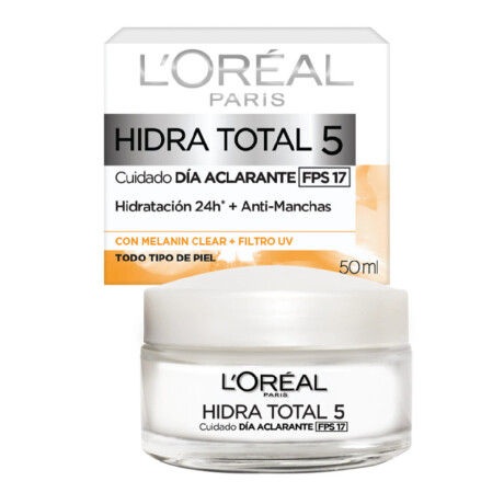 Crema de Día L'Oréal Paris Hidra-Total 5 Anti-Manchas 50ml Crema de Día L'Oréal Paris Hidra-Total 5 Anti-Manchas 50ml