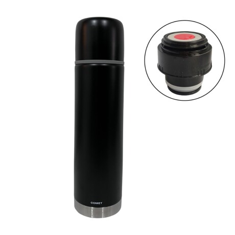 Termo Bala Comet 500ML Acero Inoxidable NEGRO