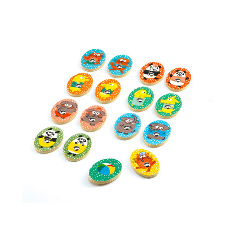 Ludo Djeco Park 4 Juegos Magnético