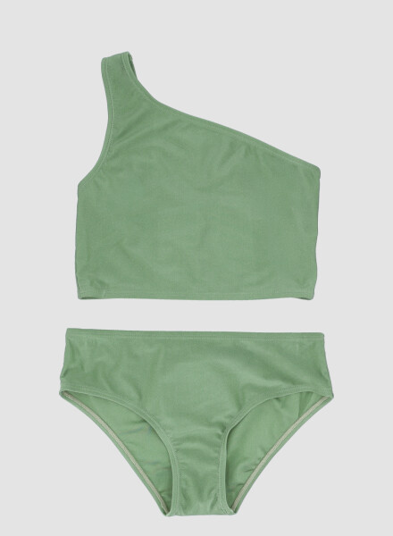 BIKINI VINTAGE 8-18A VERDE OSCURO