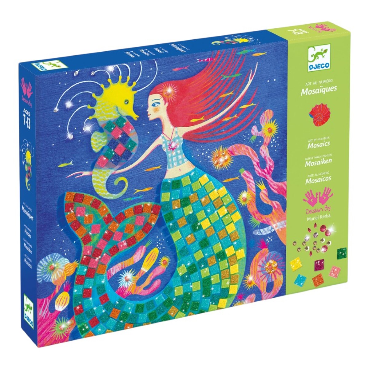 Mosaicos Infantil Sirena Djeco 