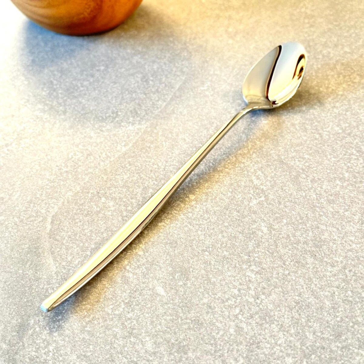 Cuchara Para Cappuccino Acero Inoxidable 20cm 