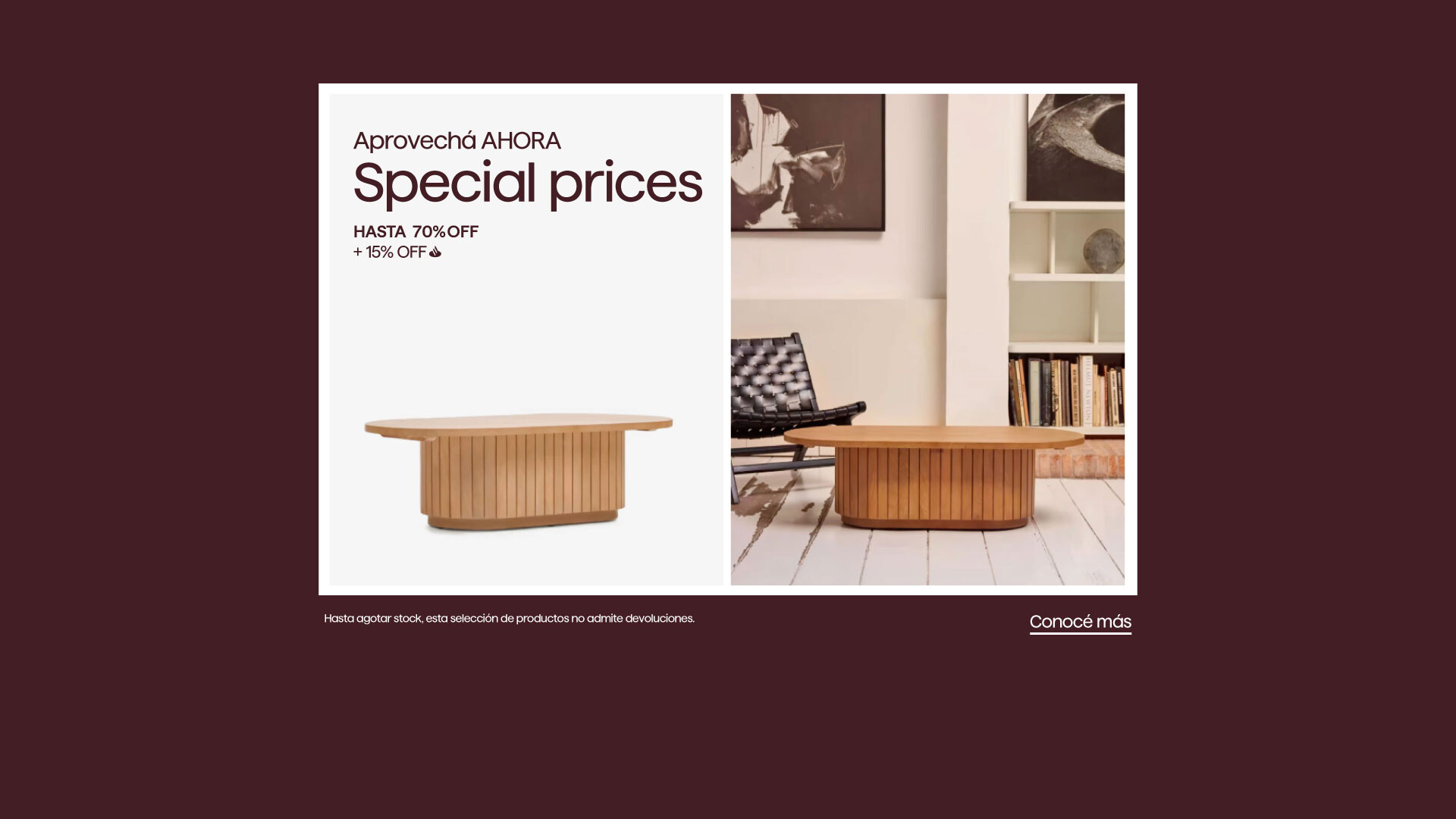 special prices Slider