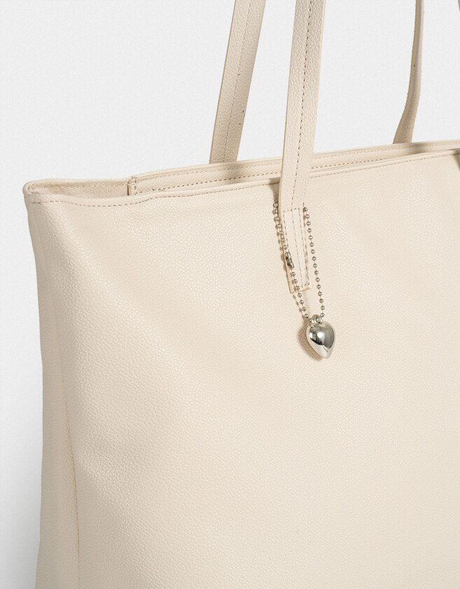 Mochilas Special Price Cartera Shopper Special Price - Blanco Crudo