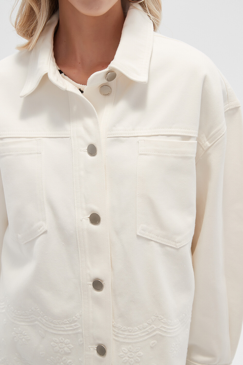 Campera Bimes Marfil / Off White