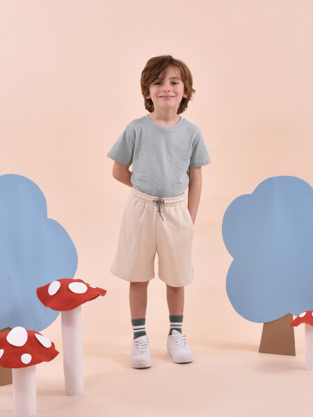 BERMUDA CAMILO BOY CRUDO