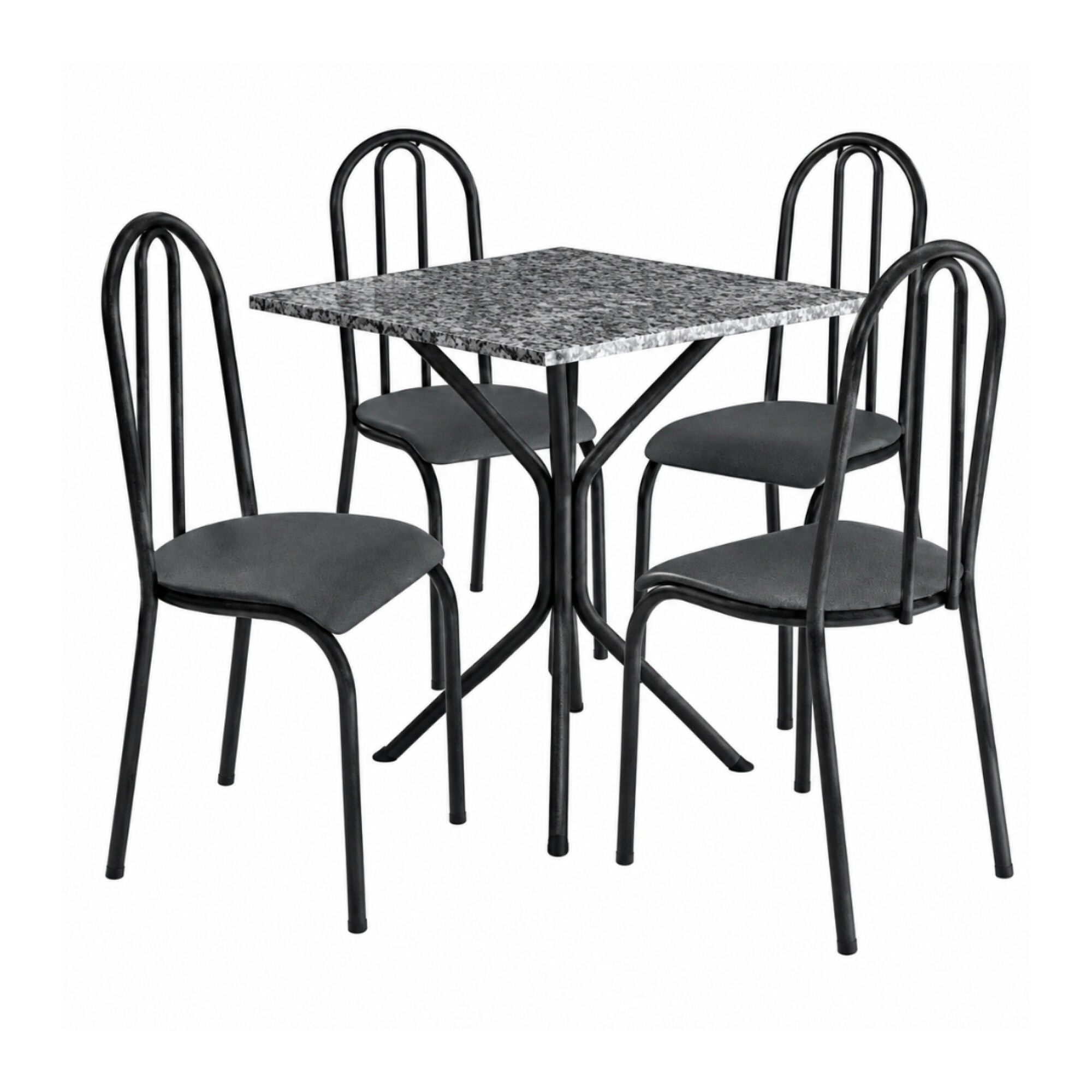 Juego de Comedor Movelmax Floripa 4 Sillas