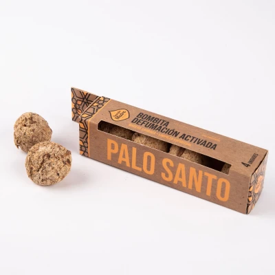 Bombita Palo Santo Sagrada Madre x4 Bomba X4 Palo Santo Sagrada