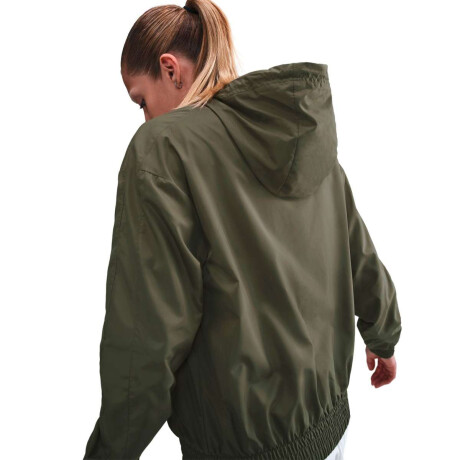 Abrigo Nike Sportswear Classic Wovens De Mujer Verde