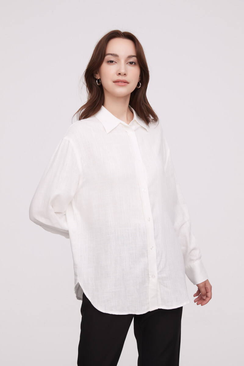 Camisa Peak - Marfil / Off White 