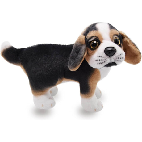 Peluche Animal Perro 25cm Realista Infantil Apego Beagle