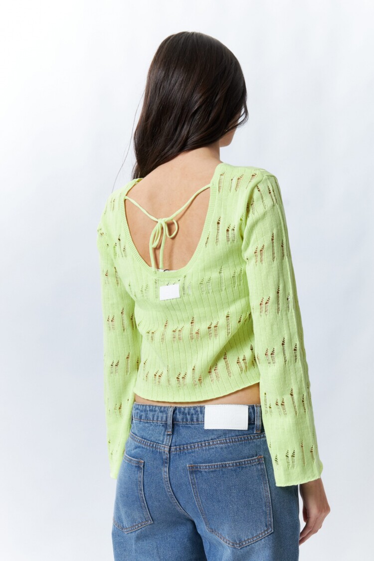 SWEATER EMILIA Verde Claro