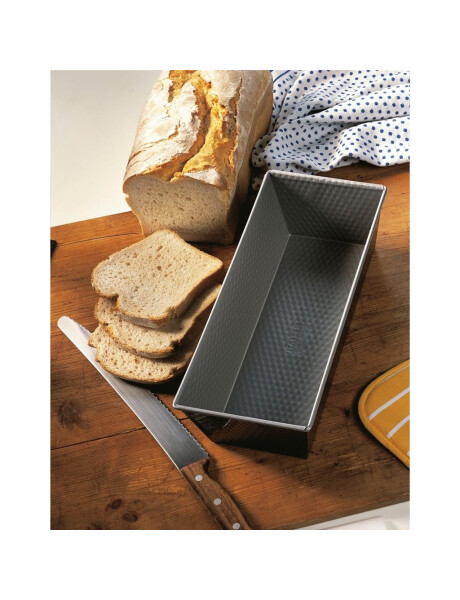 BUDINERA 31x11.8x7.5CM GRIS ANTIADHERENTE BUDINERA 31x11.8x7.5CM GRIS ANTIADHERENTE