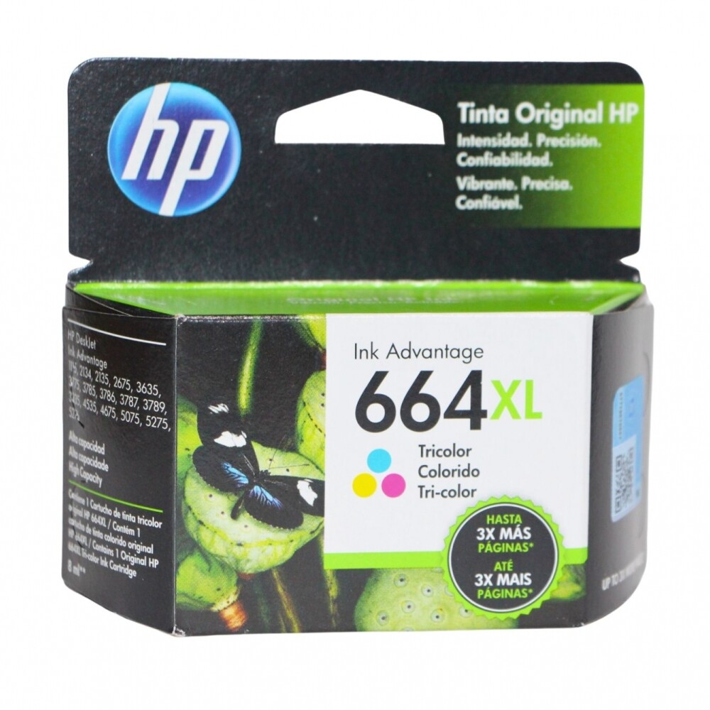 CARTUCHO HP 664 XL PARA 2135 COLORES CARTUCHO HP 664 XL PARA 2135 COLORES