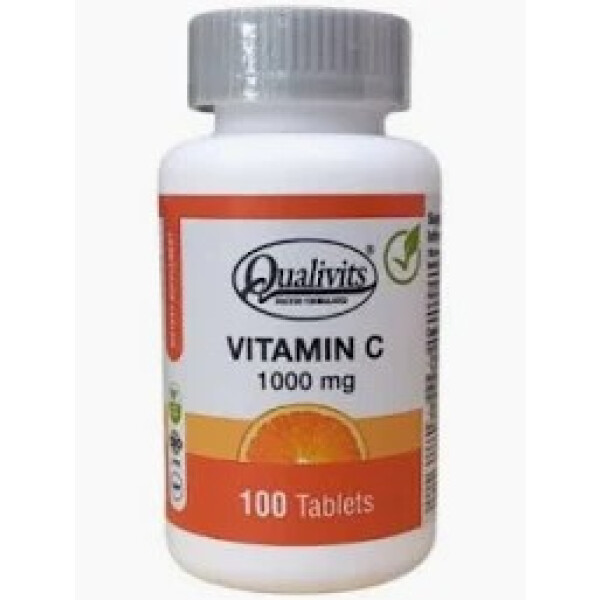 Vitamina C 1000 mg | 100 Tabletas - Qualivits Vitamina C 1000 mg | 100 Tabletas - Qualivits